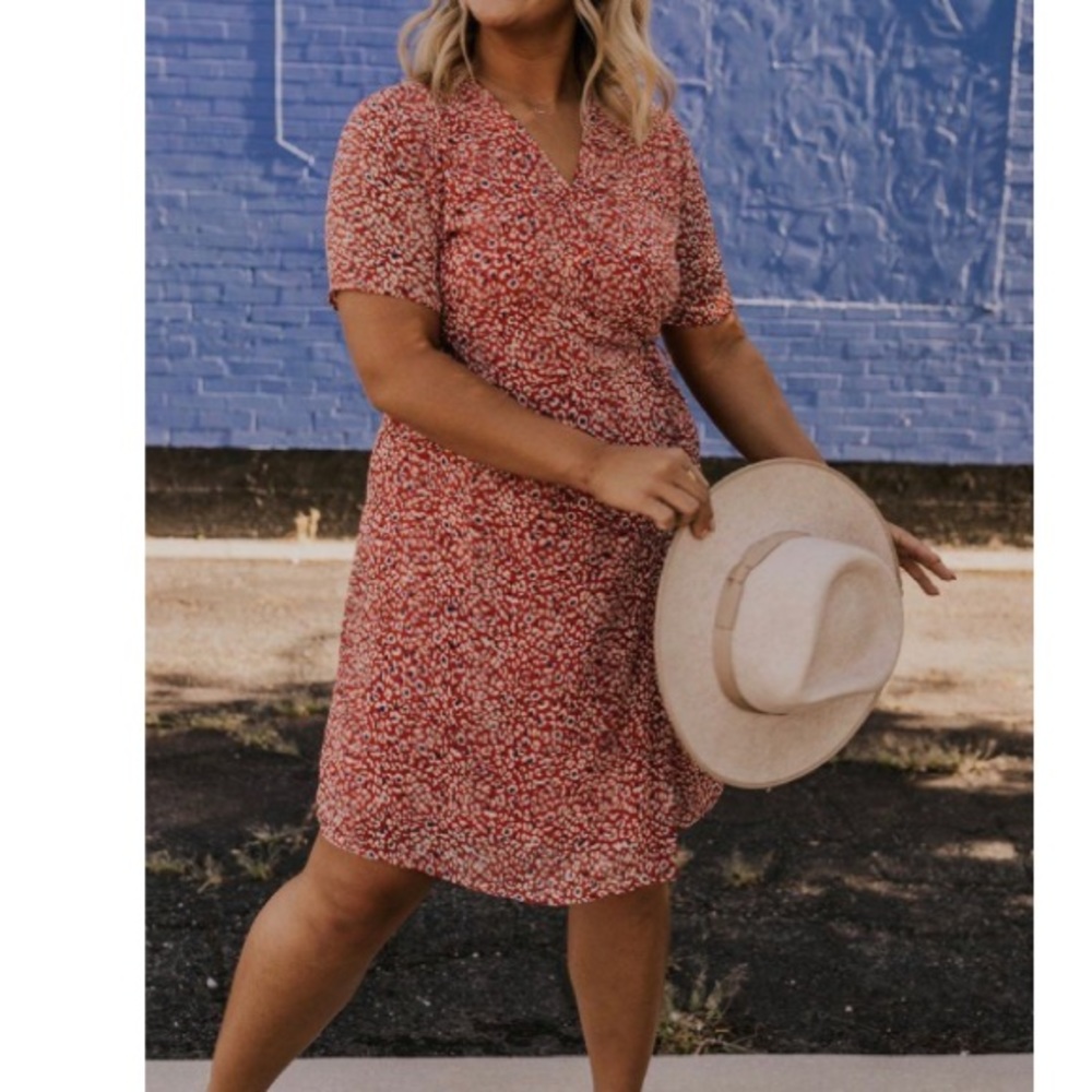 Roolee red Emily Donna dress